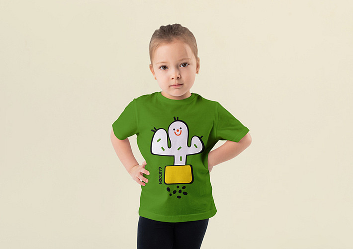 Kids' T-Shirts Mockup Variety