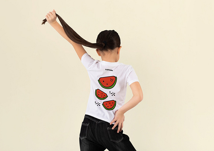 Kids' T-Shirts Mockup Variety