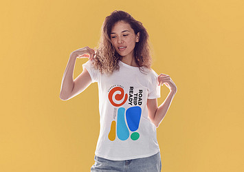 Women's Casual T-shirt Mockups