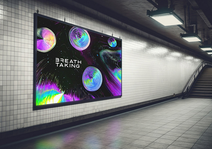 Urban Advertising Billboard Mockups