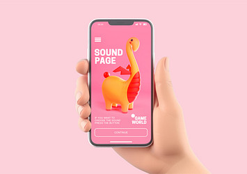 Mobile Device Screen Mockups