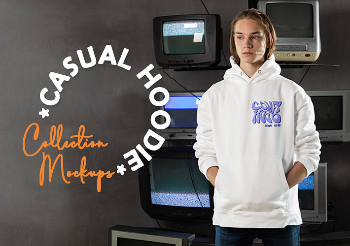 Casual Hoodie Collection Mockups