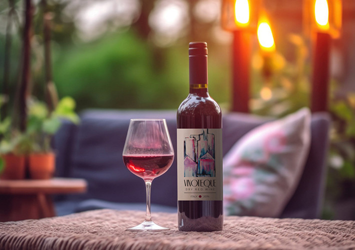 Premium Wine Bottle Mockups