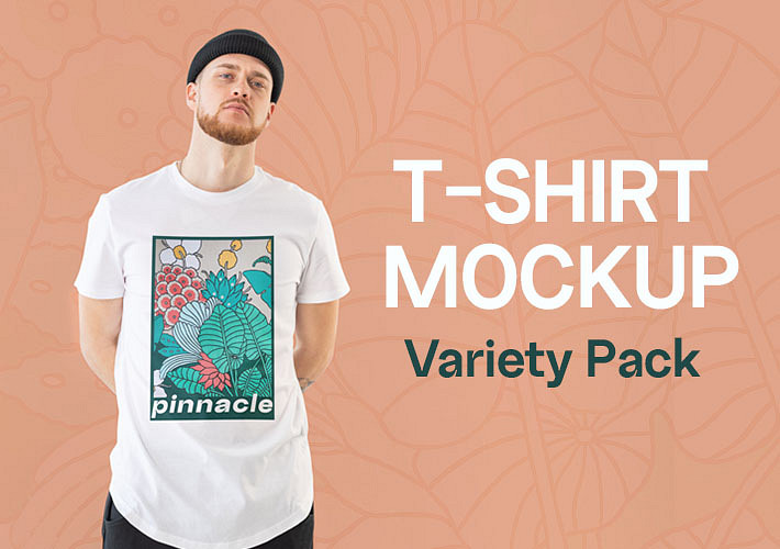 T-Shirt Mockup Variety Pack
