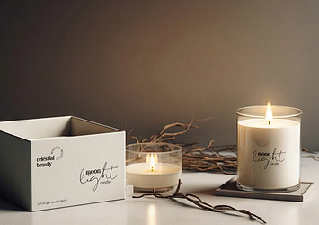 Minimalistic Candlelight Mockups