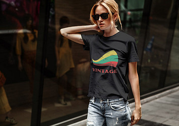 Urban Girl T-Shirt Mockups