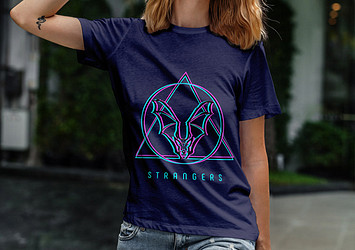 Urban Girl T-Shirt Mockups
