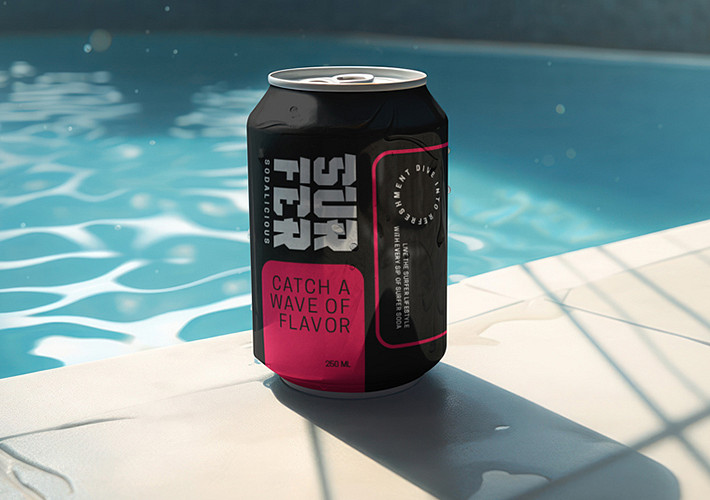 Refreshing Drinks Mockup Collection