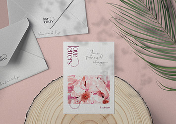 Minimalistic Letter Mockup Kit 