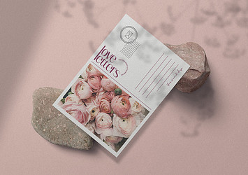 Minimalistic Letter Mockup Kit 