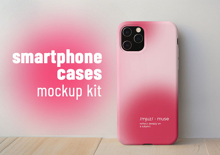 Smartphone Cases Mockup Kit