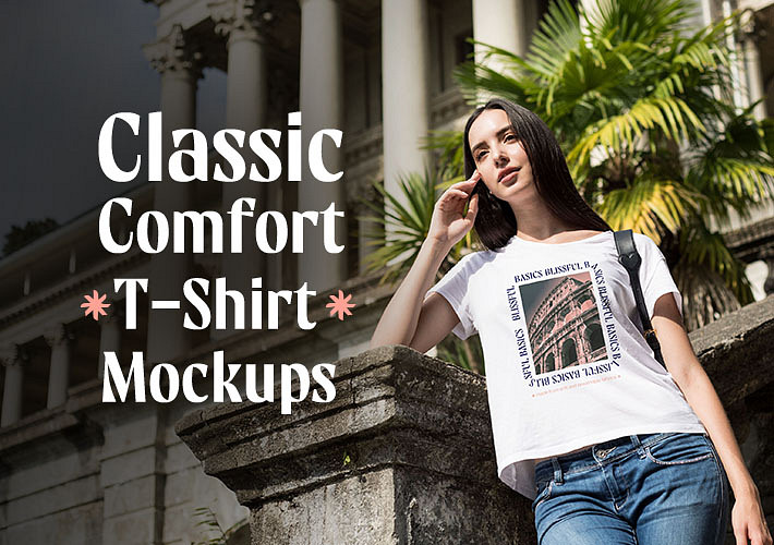 Classic Comfort T-Shirt Mockups