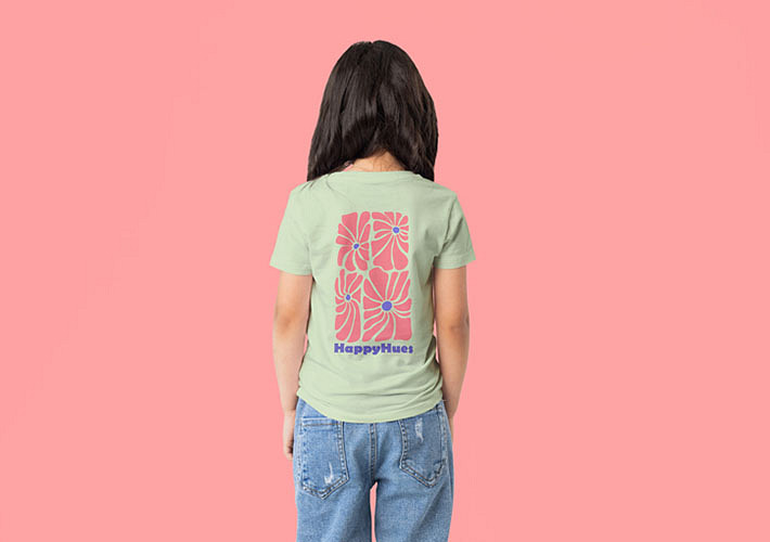 Adorable Kids' T-Shirt Mockups