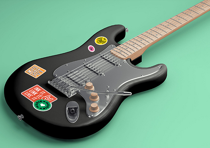 Sticker Studio Mockup Collection