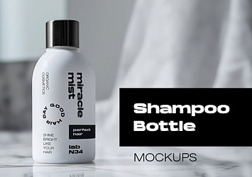 Shampoo Bottle Mockups