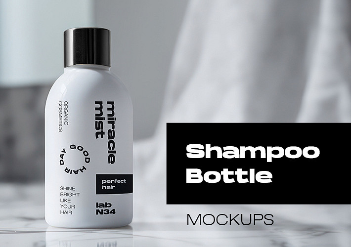 Shampoo Bottle Mockups