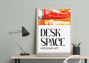 Desk Space Mockup Kit