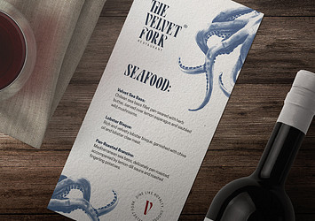 Restaurant Menu Mockups