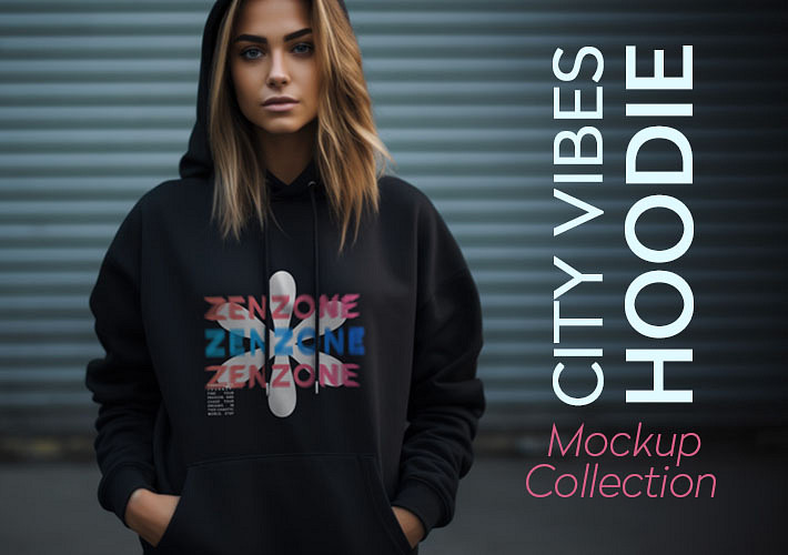City Vibes Hoodie Mockup Collection