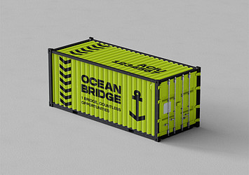 Cargo Containers Mockup Collection