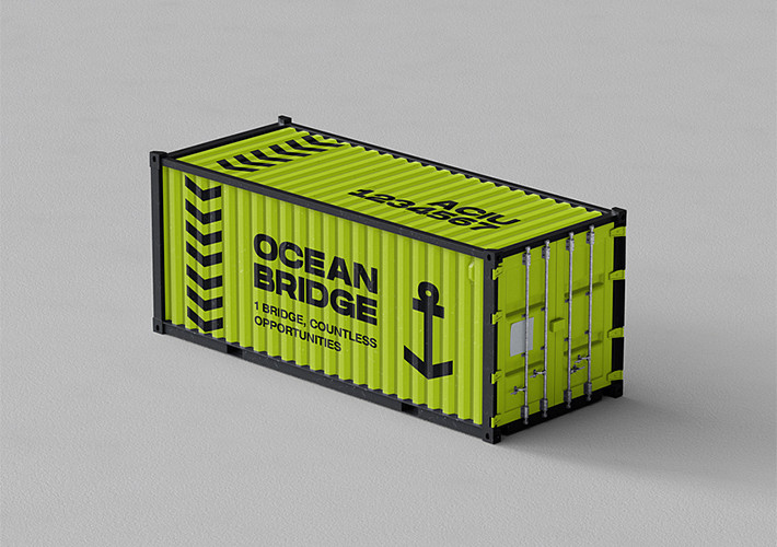 Cargo Containers Mockup Collection