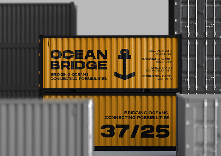 Cargo Containers Mockup Collection