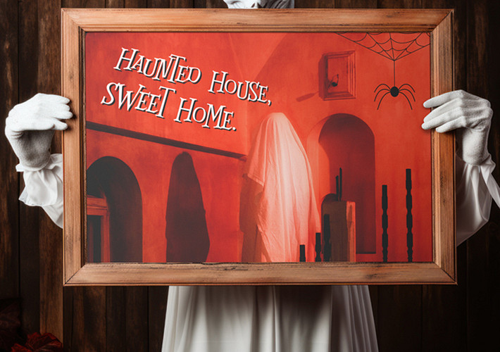 Spooky Halloween Frame Mockups