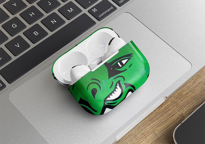 Vibrant AirPod Case Mockup Pack