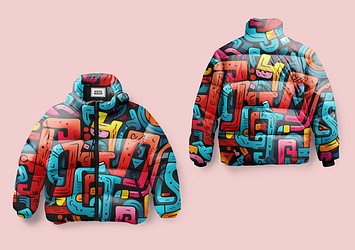 Trendy Jacket Mockup Set