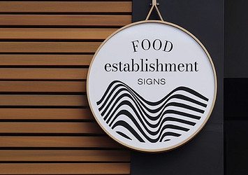 Food Establishment Signs