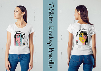 T-Shirt Mockup Bundle