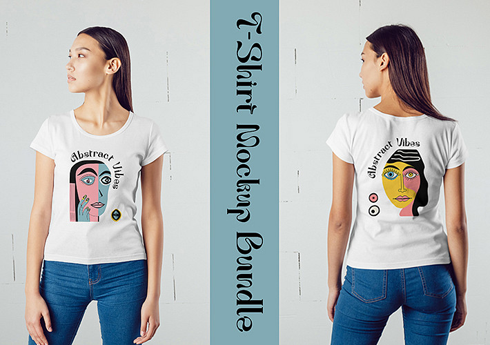 T-Shirt Mockup Bundle