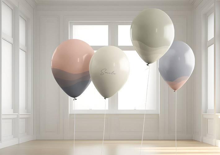 Balloon Mockup Graphics Collection