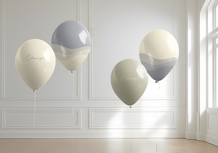 Balloon Mockup Graphics Collection