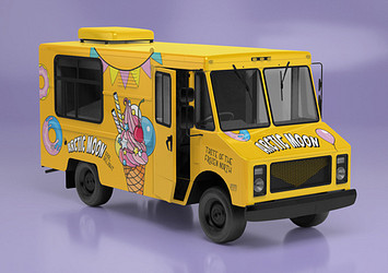 The Ultimate Food Truck Mockup Pack