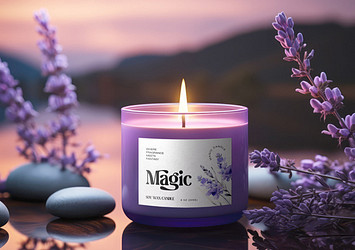 Candle Glow Mockup Collection