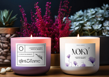 Candle Glow Mockup Collection