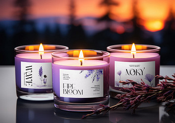 Candle Glow Mockup Collection