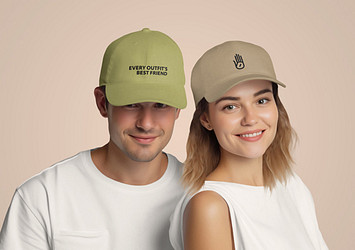 Trendy Hats Mockup Collection