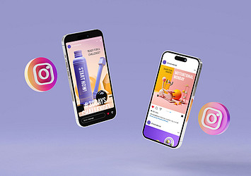 Instagram Emojis Mockup Kit 