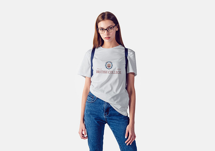 Minimal Female Tee Mockups