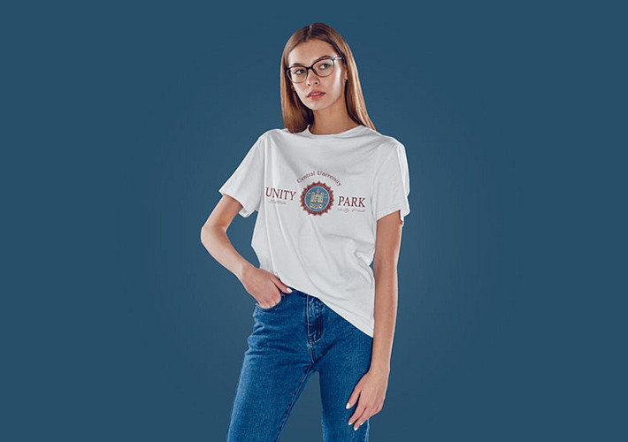 Minimal Female Tee Mockups