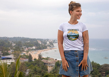 Sleek Women's T-shirt Mockups