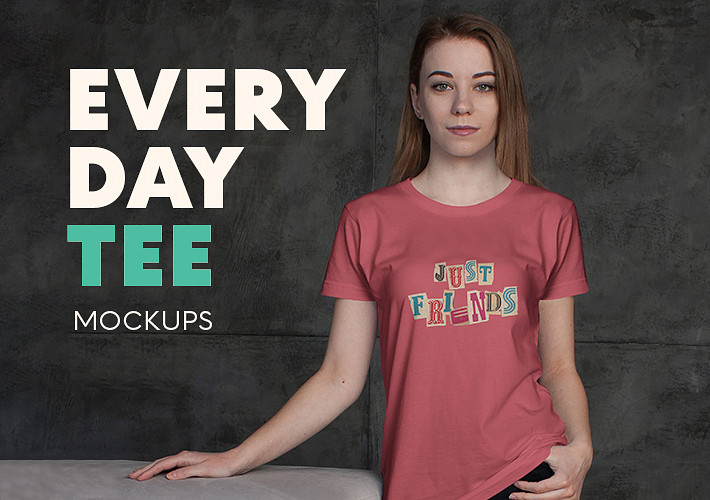 Everyday Tee Mockups