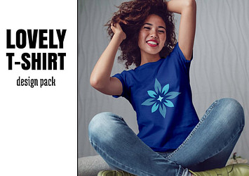 Lovely T-shirt Design Pack