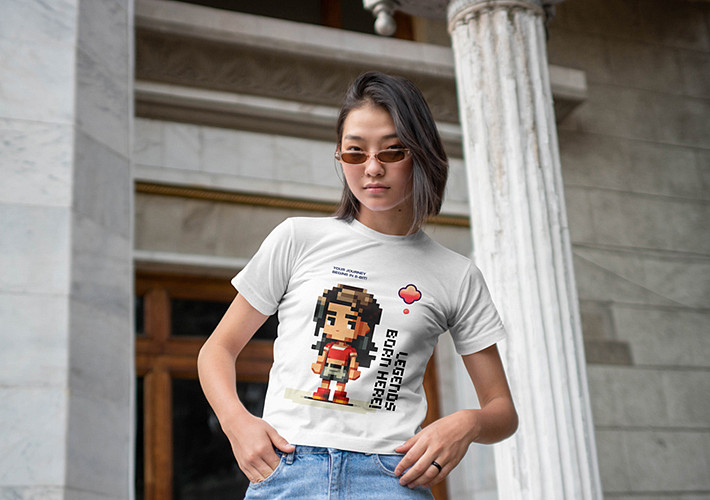 Women’s T-shirt Design Mockups