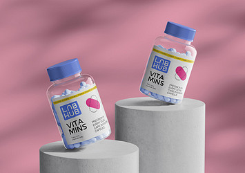 Pill Containers Mockup Collection