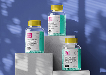Pill Containers Mockup Collection