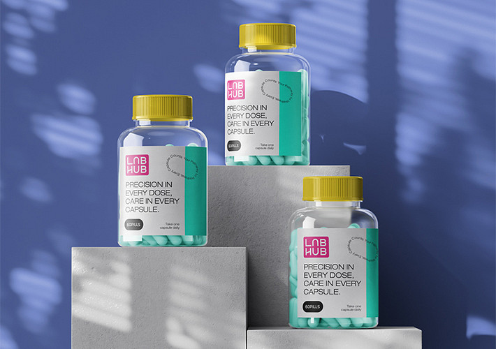 Pill Containers Mockup Collection