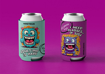 Can Koozie Mockup Collection